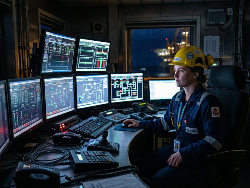 Offshore platform North Sea